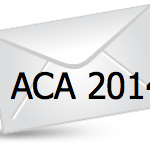 Envelope with ACA 2014 Written Over It