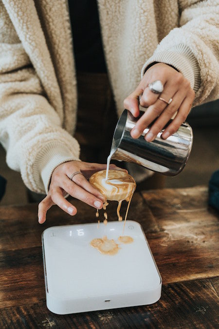 Overflowing Latte